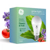 GE Grow LED Light Bulbs for Fruits and Flowering A19 Bulbs 9 Watts