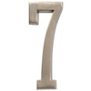 Hillman Distinctions Adhesive House Number 7 Nickel