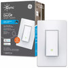 GE Cync Smart Light Switch, On/Off Paddle Style, No Neutral Wire Required, Bluetooth and 2.4 GHz Wi-Fi, Works with Alexa and Google Home