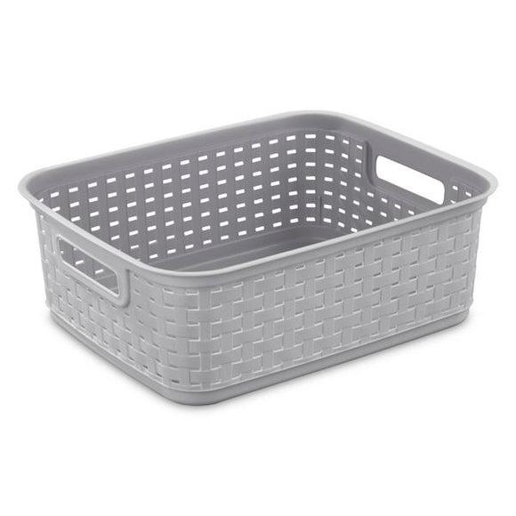 Sterilite Short Weave Basket