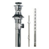 Bathroom Sink Pop-Up Drain, Chrome-Plated