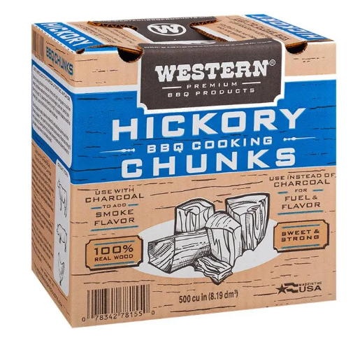 Western Hickory BBQ Cooking Chunks