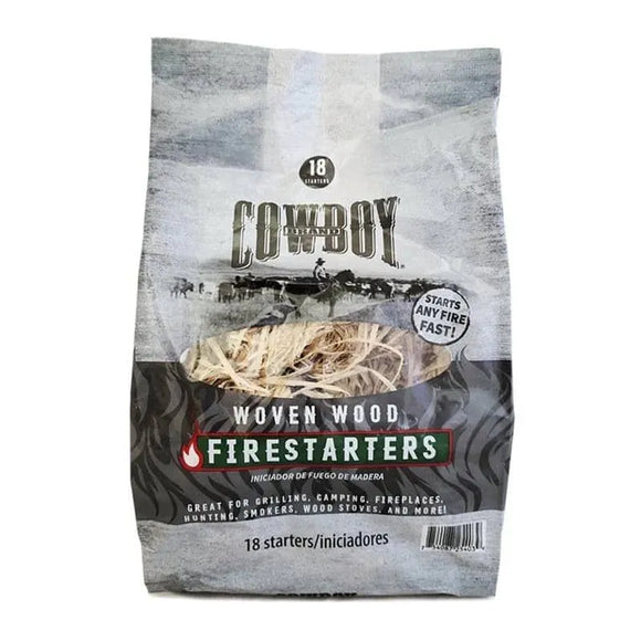 Cowboy® Woven Wood Firestarters