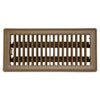 Imperial Brown Floor Register Steel Painted