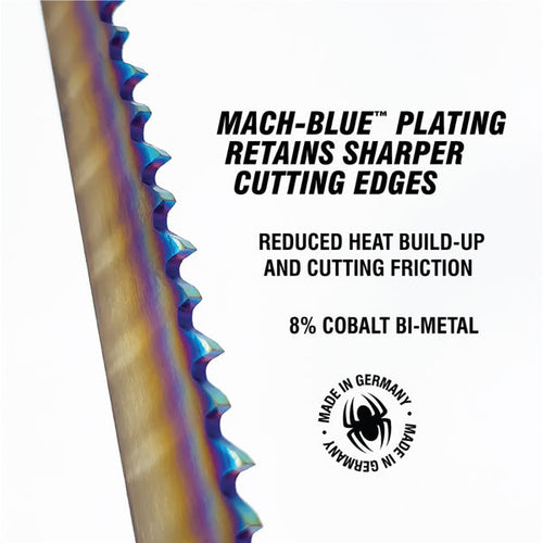 Spyder 9 6-TPI Reciprocating Blade (2-Pack) Mach-Blue™