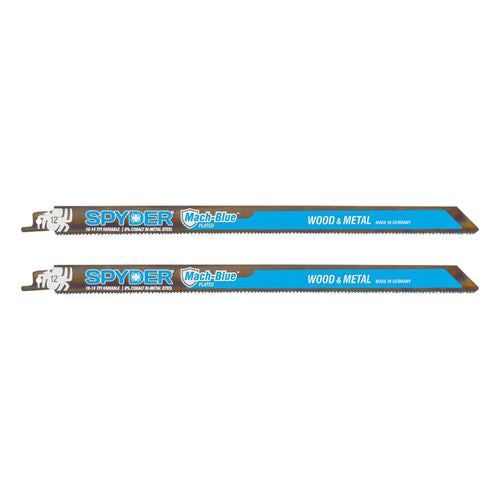 Spyder Reciprocating Blade (2-Pack) Mach-Blue™