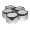 Brass Aerator, Chrome-Plated, 55/64 Female Thread, 5-Pk.