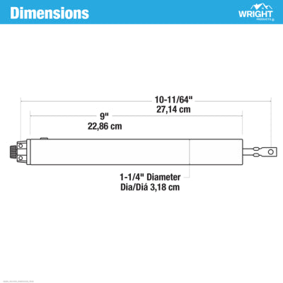 Wright Products Standard Duty Pneumatic Closer