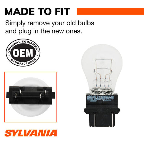 Sylvania 3157 Long Life Mini Bulb, 2 Pack