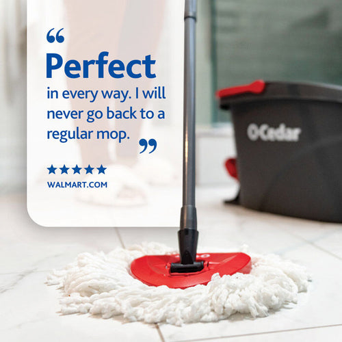 O-Cedar EasyWring™ Spin Mop & Bucket System