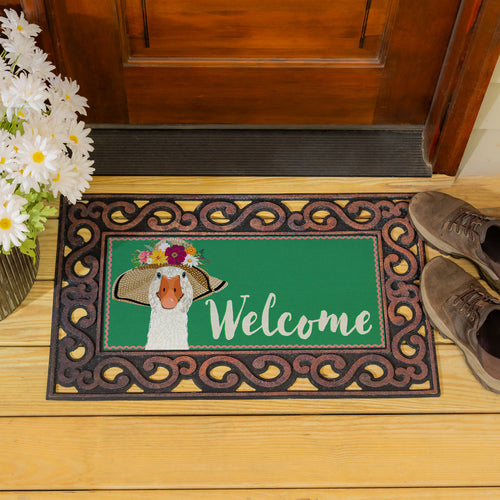 Evergreen Flowery Goose Sassafras Switch Mat