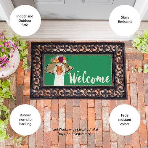 Evergreen Flowery Goose Sassafras Switch Mat