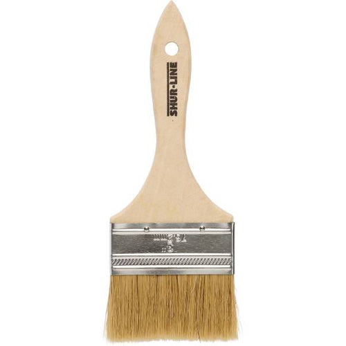 Shur-Line 3 In. Flat Chip Natural Bristle Paint Brush