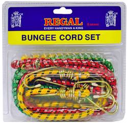 Service Tool 36CNT 6PC Bungee Cord Set