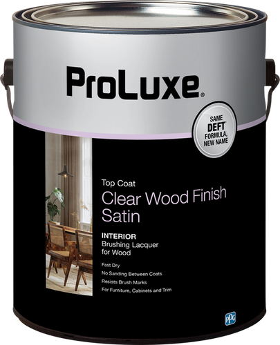 ProLuxe® Interior Clear Brushing Lacquer for Wood