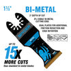 Spyder 1.35 x 2 Bi-Metal Metal Cutting Oscillating Tool Blade