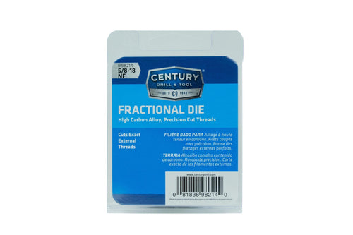 Century Drill And Tool Fractional Die