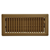 Imperial Brown Floor Register Steel Painted