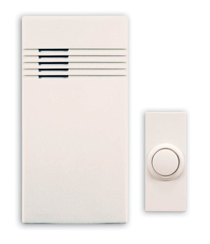 Heath Zenith 2-Note Melody Wireless Doorbell Kit 100' Range
