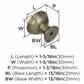 Amerock WESTERLY Cabinet Knob
