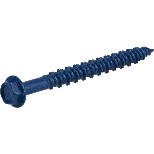 Hillman Blue Hex Washer-Head Concrete Screw Anchor (3/16 x 2-1/4) - 100 pc