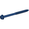 Hillman Blue Hex Washer-Head Concrete Screw Anchor (1/4 x 3-1/4) - 100 pc