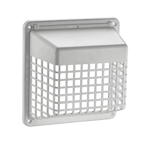 Lambro White Plastic Universal Hinged Vent Guard – Item #1491WG