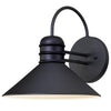 Westinghouse Watts Creek One-Light Outdoor Wall Lantern, Textured Black Finish on Steel
