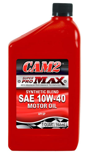 CAM2 SuperPro MAX SAE 10W-40 SQ Synthetic Blend Motor Oil