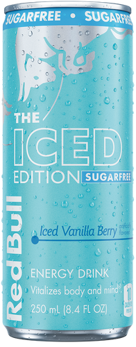 Red Bull Iced Edition Sugarfree Iced Vanilla Berry
