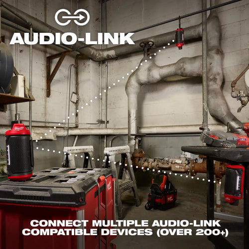 Milwaukee M12™ Bluetooth® Jobsite Speaker w/ PACKOUT™ Compatibility