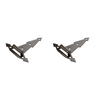 National Ornamental T-Hinge 7, Black