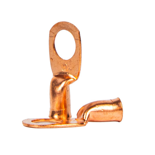 Forney 60104 Lug for Number 4 Cable 1/2 in Stud Premium Copper