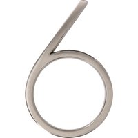 Hillman Distinctions Floating Mount House Number 6 Nickel (5)
