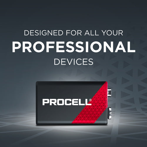 Duracell Procell Alkaline 9V Batteries