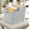 Sterilite Tall Weave Basket