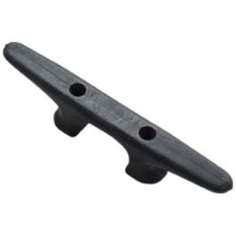 Dock Cleat, Black Nylon, 4.5-In.