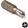 Insert Bit, #6 Tee+Cross Isomax 1-In.