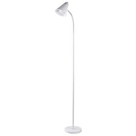 LED Floor Lamp, White, 59-In.