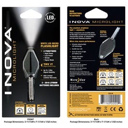 LED Micro Flashlight, Clear