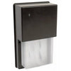 LED Wall Light Fixture, Bronze Finish Aluminum Housing, 20.7-Watt, 10-In.