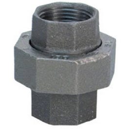 Pipe Fitting, Black Union, 2-In.