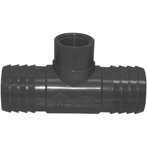 Boshart 1-1/2 In. x 1-1/2 In. x 3/4 In. FIP Combination Polypropylene Insert Tee