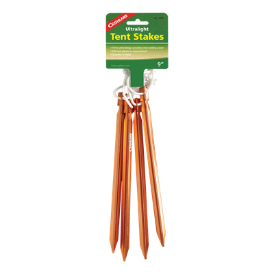 Coghlans Ultralight Tent Stakes - 9