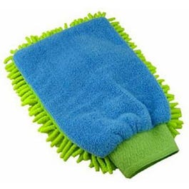 Green Cleaning Shaggy Duster Mitt
