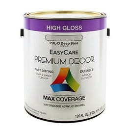 Premium Decor Waterborne Enamel, Deep Base, 1-Gallon