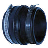 Pipe Fitting, Clay Pipe Flexible Coupling, 4 x 4-In.