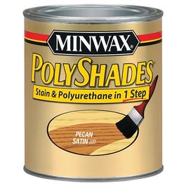 1/2-Pt. Satin Pecan Polyshades Wood Stain