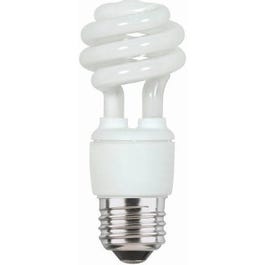 CFL Mini Twist Light Bulb, Soft White, 9-Watts