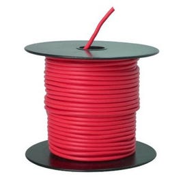 Primary Wire, Red PVC, 14-Ga. Stranded Copper, 100-Ft.